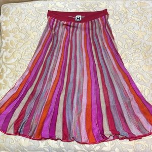 Missoni pleated skirt